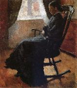 Edvard Munch Karen auntie sitting a rocking chair china oil painting reproduction